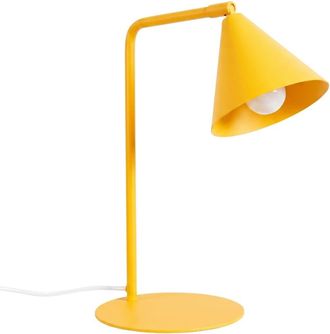 Sollux Lighting L&aacute;mpara de escritorio amarillo acero alt. 35 cm