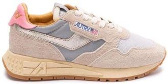 Autry Autry | Reelwind Low Refl Leat Silv Plat - 36