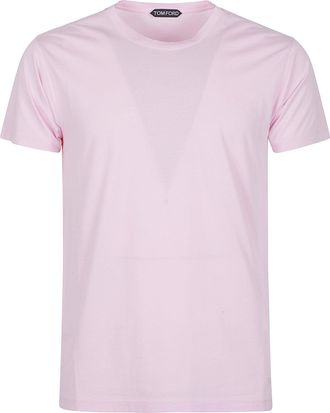 Tom Ford Short-Sleeved Cotton-Silk T-Shirt