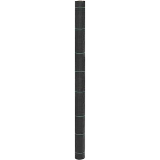 vidaXL Membrana Para Malezas Pp Negra 1,5x200 M Vidaxl