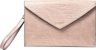 Fiorelli Ophelia Clutch Wallet Dusky Pink Croc One Size