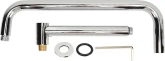 OEM Extensi&oacute;n De Brazo De Ducha, Extensi&oacute;n De Cabezal De Ducha De Acero Inoxidable Con Brida Para Ba&ntilde;o (galvanizado)