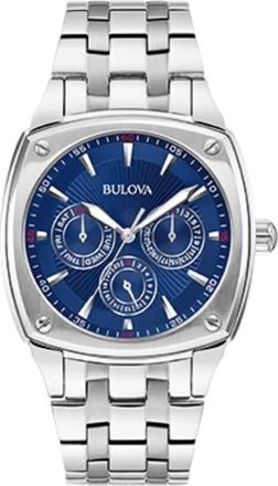 Bulova Multifunction Quartz Blue Dial Mens Watch 96C151