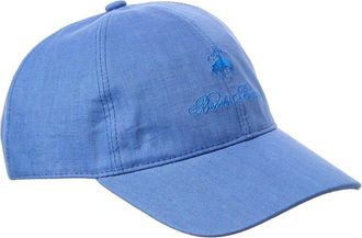 Brooks Brothers Linen Baseball Hat