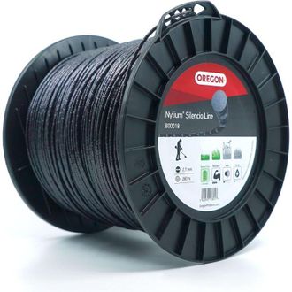 Oregon Scientific Oregon - Filo decespugliatore Tondo Ritorto Nylium Silencio Nero &oslash;2.7mm/280m 800018