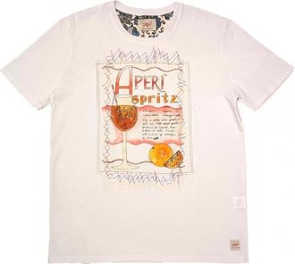 Bob Wit T-shirt met korte mouwen van hoge kwaliteit - Heren - T-shirts - Wit - 2XL - Katoen - Tops