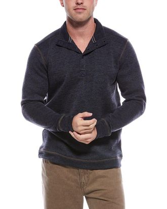 Weatherproof Vintage Weatherproof Vintage Henley Mock Neck Pullover