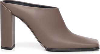 Alaia Square Mule In Calfskin