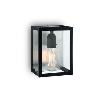 Ideal Lux Applique Industrial-Minimal Igor Metallo Nero 1 Luce E27