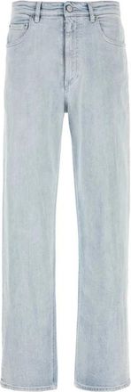 Maison Margiela Stretch Denim Jeans - Heren - Loose Fit Jeans - Blauw - W31 - Denim - Jeans