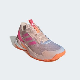 adidas Handballschuh ADIDAS PERFORMANCE CRAZYFLIGHT 6 HALLEN, Damen, Gr. 40,5, clear pink, lucid pink, blush pink, Synthetik, Textil, Schuhe Handballschuh, b