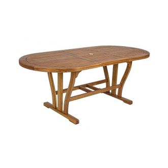 BIZZOTTO Bizzotto - Tavolo Ovale Allungabile in legno 150-200X90 - noemi