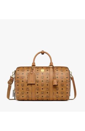 MCM Ottomar Weekender Bag in Visetos in Cognac at Nordstrom