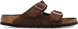 Birkenstock Arizona BS Regular Fit - Heren - Sandalen - Bruin - 41 EU - Su&egrave;de - Schoenen