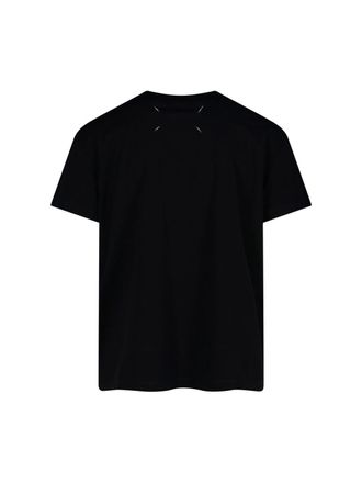 Maison Margiela Mens T-Shirts And Polos Black Cotton