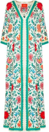 La DoubleJ Maxi Jurk - Dames - Maxi kleedjes - Veelkleurig - XL - Kleedjes