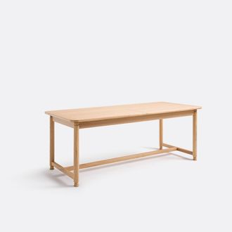 La Redoute Interieurs Uitschuifbare eettafel, eiken en fineer, 6 tot 10 couverts, SOLERON