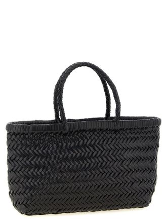 Dragon Diffusion Hand-Woven Buffalo Leather Mini Bag - Black