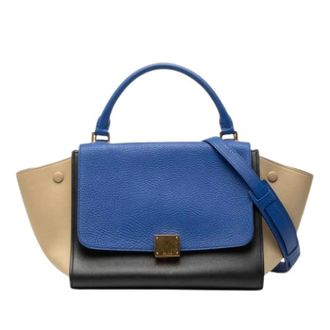 Celine Pre-owned Handbags, female, Multicolor, Size: ONE SIZE Pre-owned The Trapeze