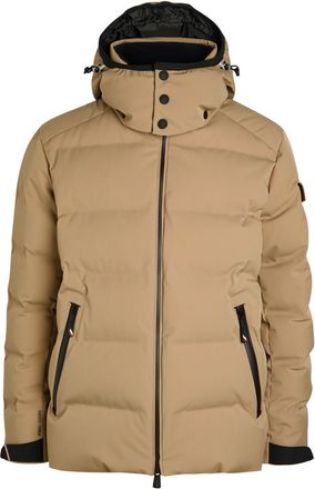 Moncler Montgetech Hooded Padded Quilted Shell ski Jacket - Beige - 5 (UK44 / Xxl)