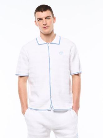 Sergio Tacchini Riva Cabana Shirt in Brilliant White at Nordstrom, Size Xxx-Large