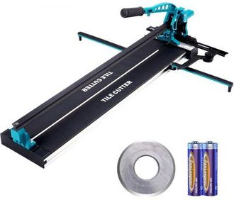 OEM Fliesenschneider Mit Einer Gesamtschnittl&auml;nge Von 800mm, Schnittst&auml;rke 4-15mm Mindest. Schnittbreite 25mm Fliesenschneidmaschine Inkl. Extra Schneidra
