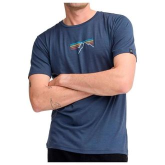 Ivanhoe of Sweden Underwool Ceasar Sunset T-Shirt f&uuml;r Herren | blau