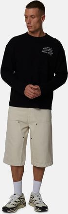 Good For Nothing Pantaloncini di jeans ampi color crema-Bianco