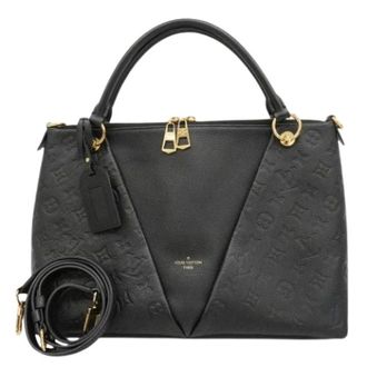 Louis Vuitton Pre-owned Handbags, female, Black, Size: ONE SIZE Pre-owned V Tote MM