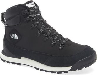 The North Face Back-To-Berkeley IV Waterproof Boot in Tnf Black/Tnf White at Nordstrom, Size 9.5