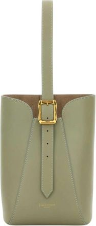 J & M Davidson Nano Quiver Bucket - Dames - Schoudertassen - Groen - ONE Size - Leer - Tassen