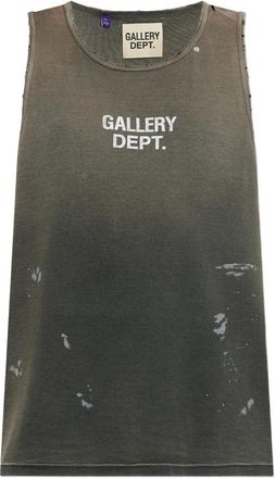 Gallery Dept. Logo-print Distressed Vest