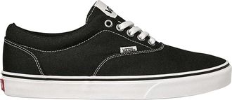 Vans Heren Doheny SS19 Logo Canvas Sneakers (Zwart/Wit)