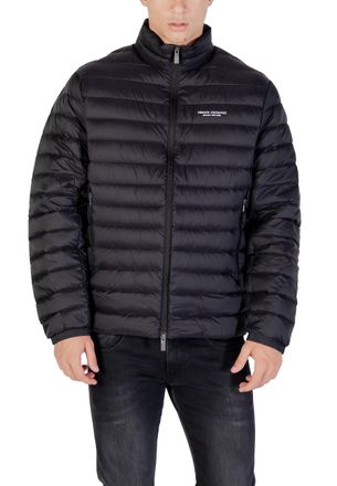 A|X Armani Exchange Mens Puffer Jacket - Black - Size X-Large