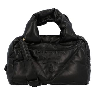 Prada Dames, Tassen, Zwart, Maat: ONE Size Leer