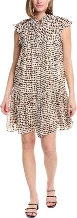 Julia Jordan Printed Cap Sleeve Mini Dress