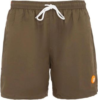 Suns Sneldrogende Strand Boxershort - Heren - Strandmode - Bruin - 2XL - Polyester - Badmode