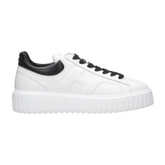 Hogan H-Stripes Sneakers - Heren - Sneakers - Wit - 39 EU - Leer - Schoenen