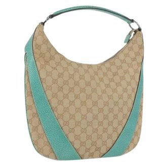 Gucci Borsa a spalla Pre-owned Vintage GG Canvas - - Pre-owned - Donna - Beige - ONE SIZE