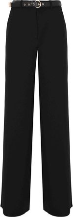 Max Mara Mstamico Cady Trousers With Black Belt