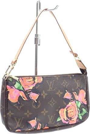 Louis Vuitton Monogram Rose Monogram Rose Pochette Pouch (Pre-Owned)