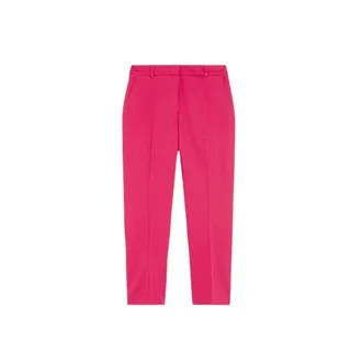Max Mara Dames, Broeken, Roze, Maat: 2XS Katoen