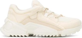 Ferragamo Ladies White Sneakers, US Size 10