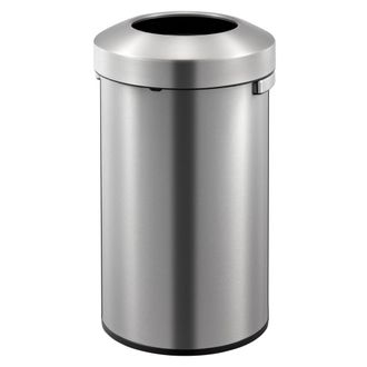 EKO Cubo De Basura Con Pedal Urban 90 L Plateado Mate Eko