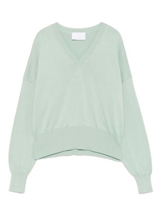 Daniele Fiesoli fine-knit top - Green