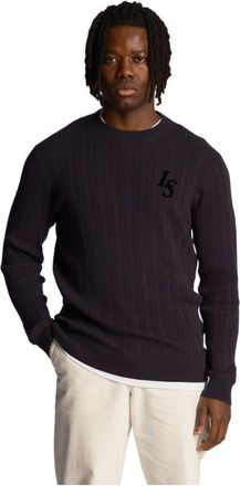 Lyle & Scott Club Emblem Crew Neck Jumper