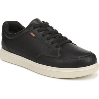 Dr. Scholls City Cloud Lace-Up Sneaker in Black Faux Leather at Nordstrom Rack, Size 11.5