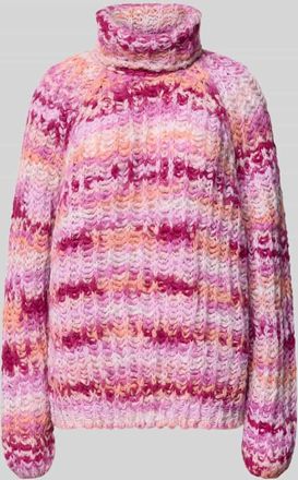 Smith & Soul Strickpullover mit Rollkragen in Flieder Melange, Größe XXL