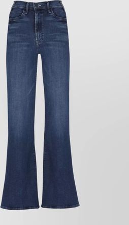 Mother high waist flared jeans four pockets