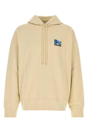 Maison Kitsun&eacute; Beige Cotton Oversize Sweatshirt